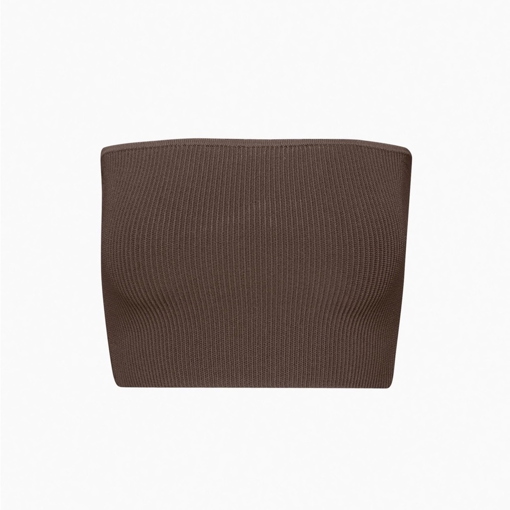 Babaton Ribbed Knit Sculpt Tube Top